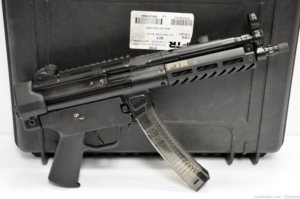 PTR 9CT Pistol 9 x 19mm - 8.86" Threaded Barrel - 30 Rd. (x2) Capacity-img-8