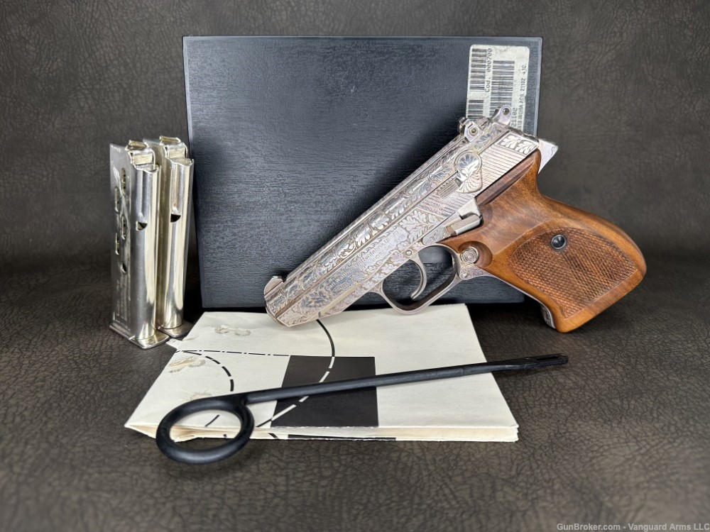 Rare 1981 Factory Engraved Walther PP Super 9x18mm! Collector's Grade! -img-0