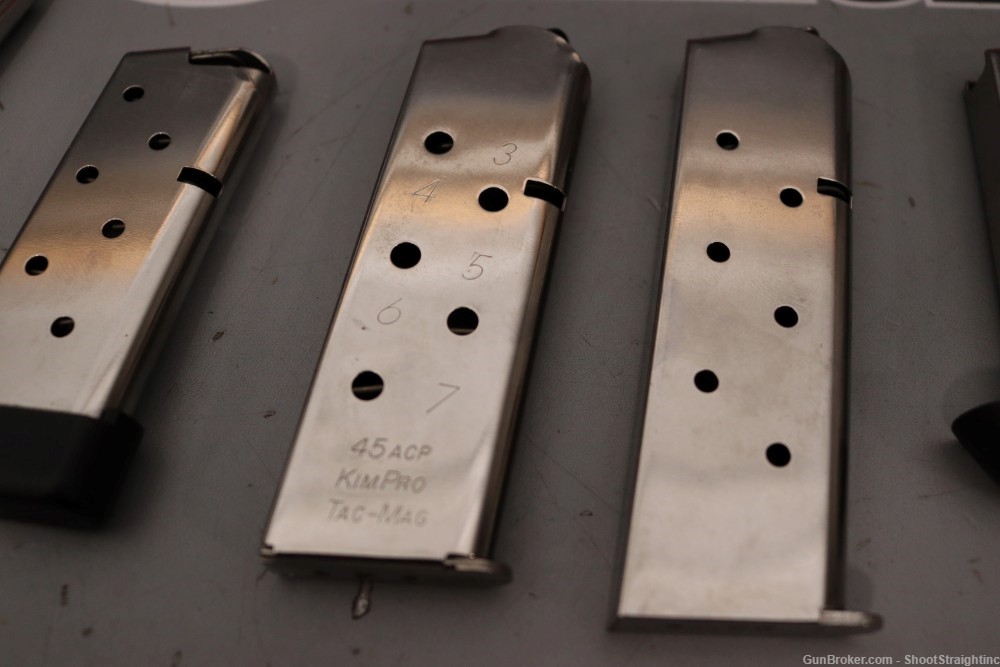 Lot O' Seven (7) Miscellaneous Kimber Pistol Type Mags-img-2