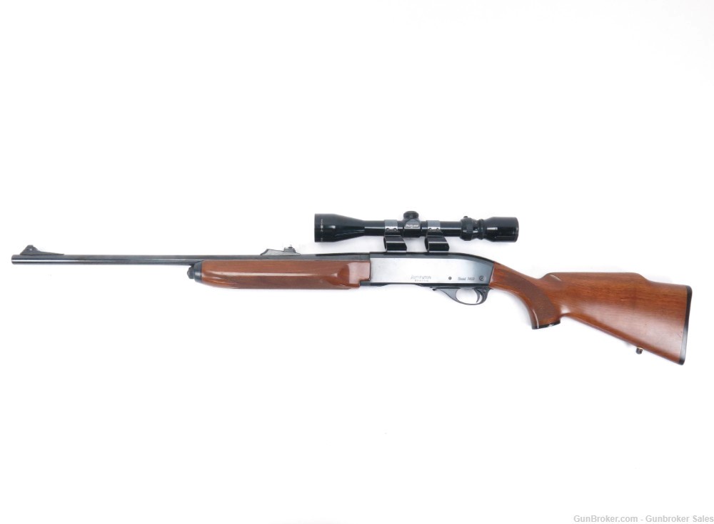 Remington Model 7400 30-06 22" Semi-Automatic Rifle w/ Scope NO MAG-img-0
