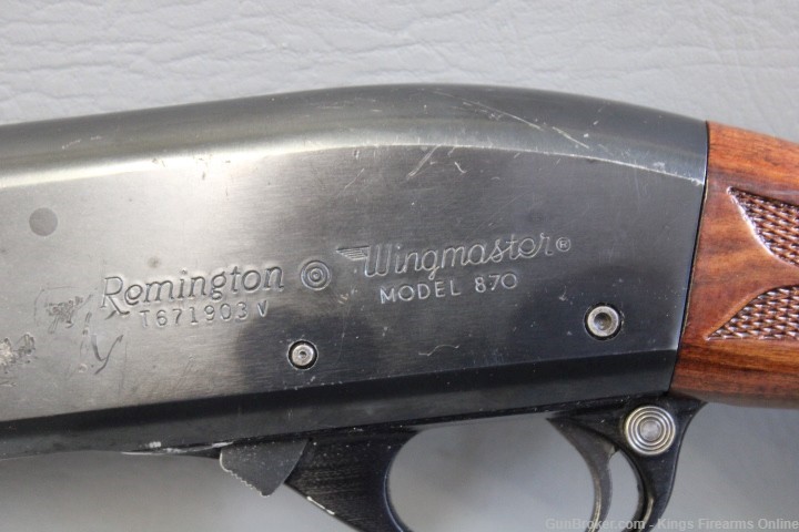 Remington 870 Wingmaster 12GA Item S-119-img-14