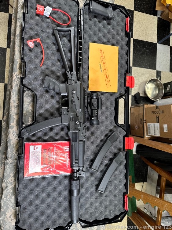 Kalashnikov USA KR-9 KR9 - Faux Silencer - Factory Box! 3 Mags! 9MM Vortex-img-1