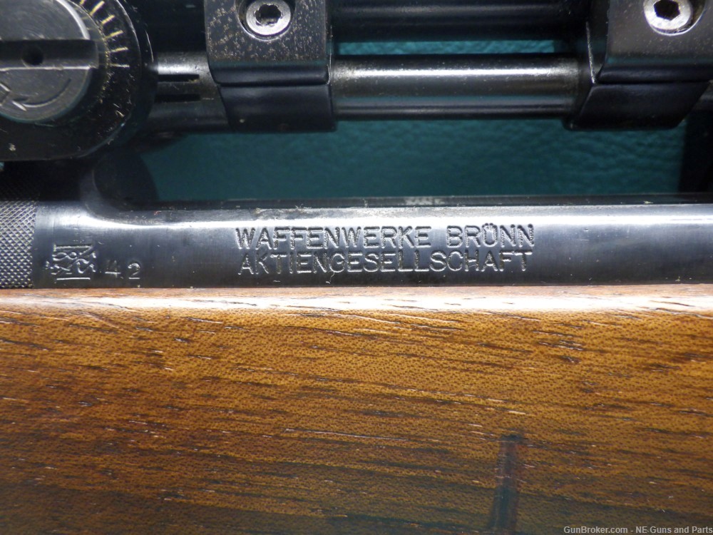 RARE 1942 Czech Waffenwerke Brunn (Brno) 8x57 20.5"bbl Sporting Rifle-img-9