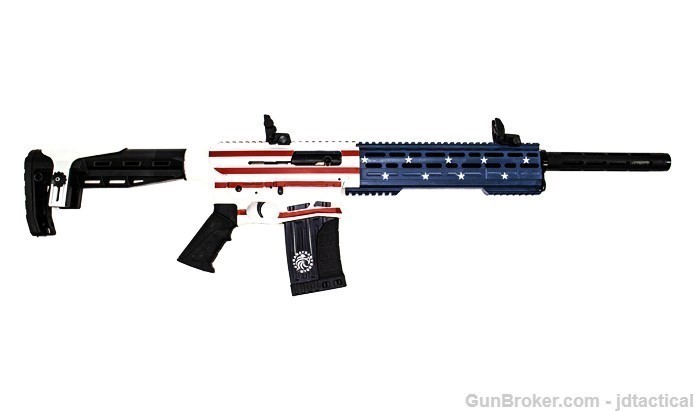 (SALE) Garaysar .12 Ga. Fear 116 Patriotic Shotgun-img-10