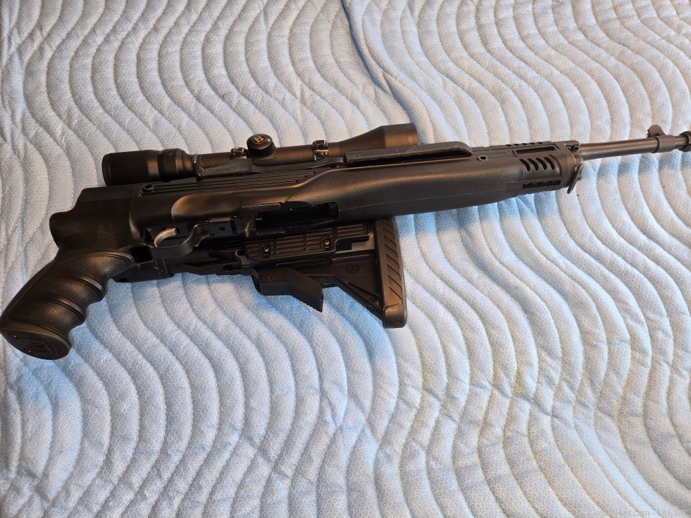 RUGER MINI 14 TACTICAL WITH BUSHNELL SCOPECHIEF SCOPE-img-4