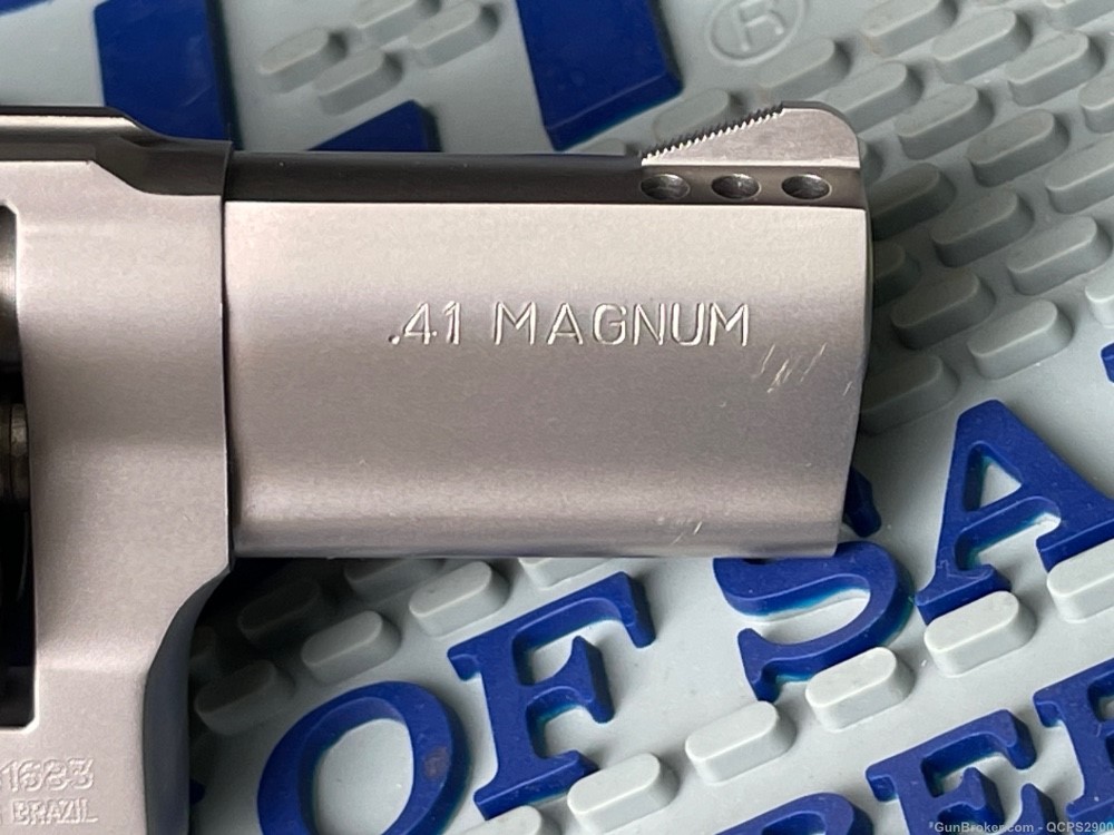 Taurus 415 .41 Magnum 2” Ported Stainless Revolver -img-11