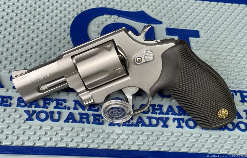 Taurus 415 .41 Magnum 2” Ported Stainless Revolver -img-2