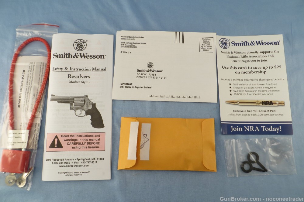 Smith & Wesson Mod 69 Stainless 44 Combat Magnum 5 Shot New Old Stock 2014-img-19