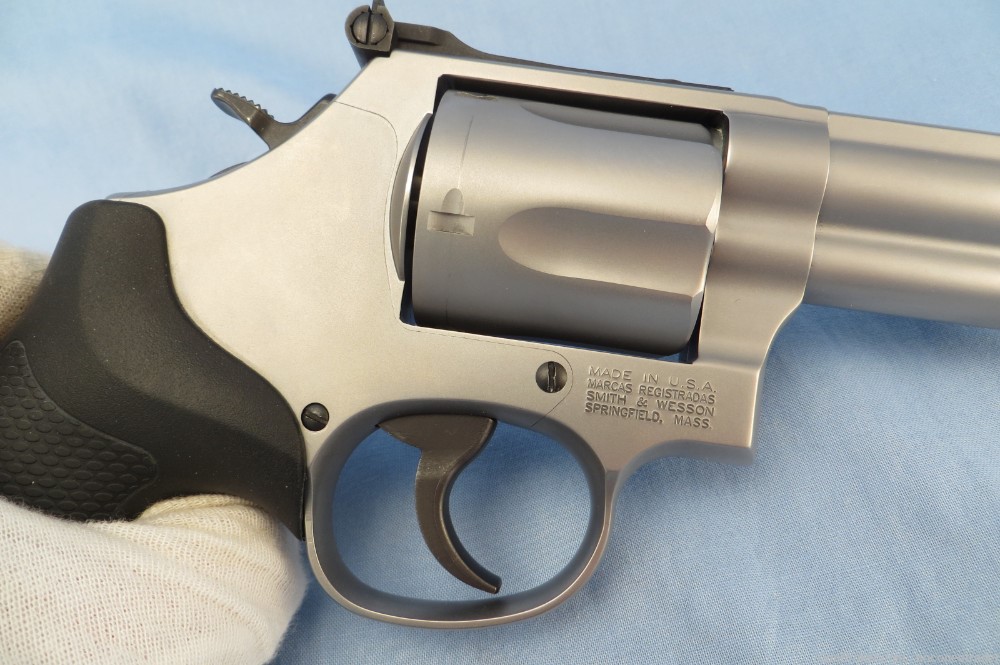 Smith & Wesson Mod 69 Stainless 44 Combat Magnum 5 Shot New Old Stock 2014-img-7