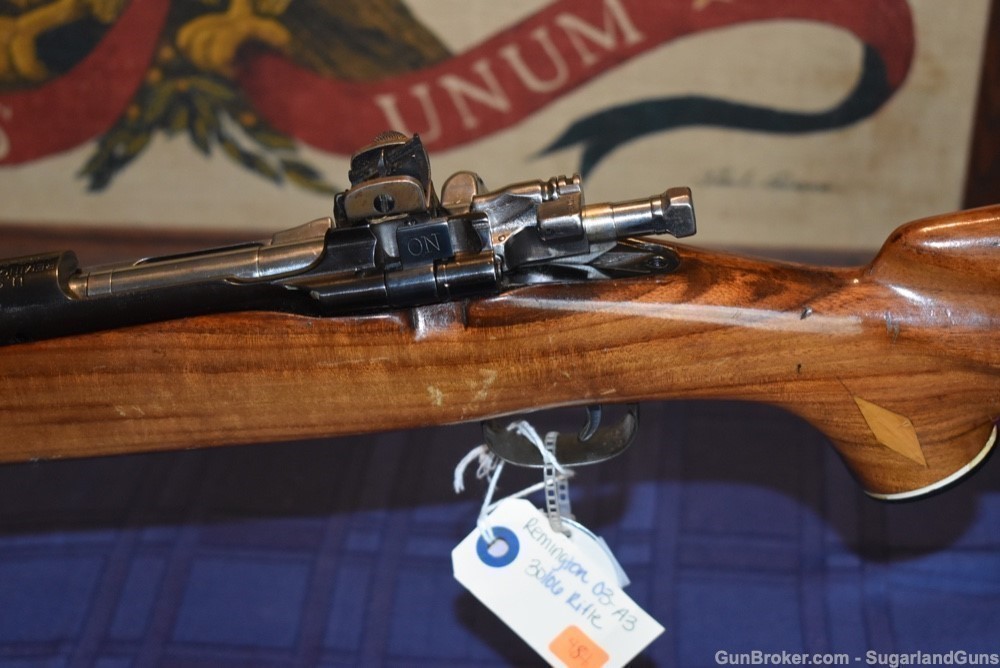 Remington Bolt Action Rifle Model 30-A3 30/06-img-18