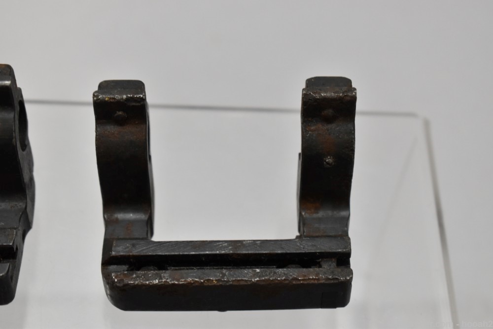 2 German ZF41 2nd Variant Bevelled Roller K98K Mauser Scope Mounts DUV 214-img-8