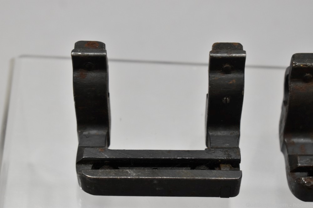 2 German ZF41 2nd Variant Bevelled Roller K98K Mauser Scope Mounts DUV 214-img-7