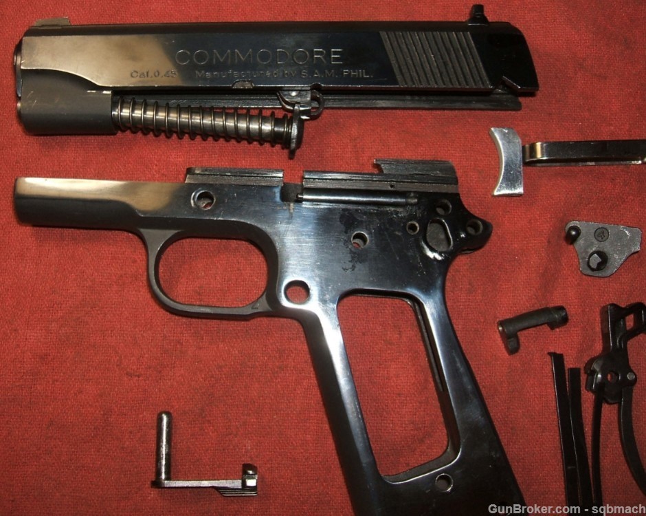 SAM Commodore .45 Colt 1911 Commander Clone Used Early Pre ATI-img-13