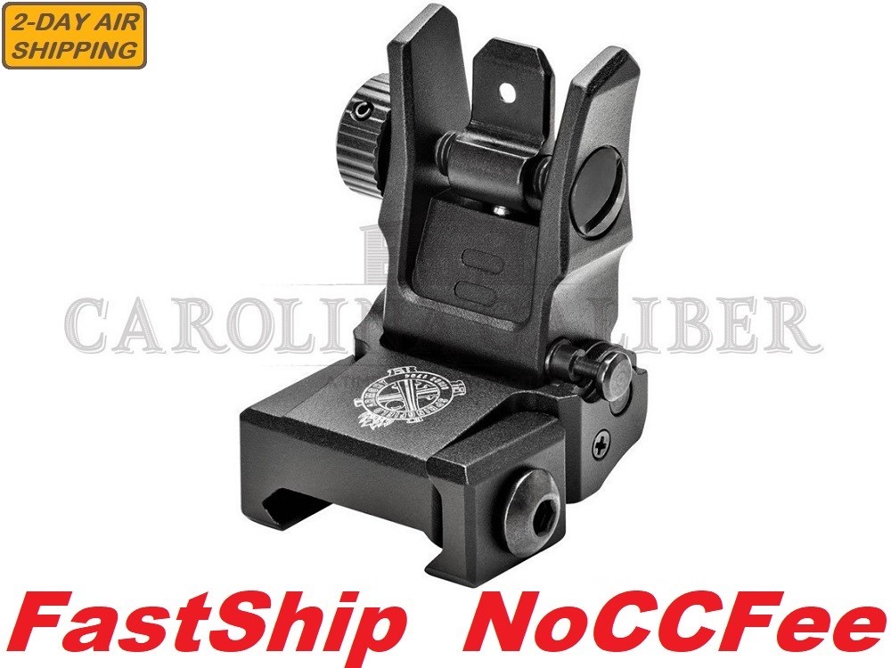 SPRINGFIELD SAINT LOW PROFILE FLIP-UP REAR SIGHT AR5006 AR15 AR-15-img-0