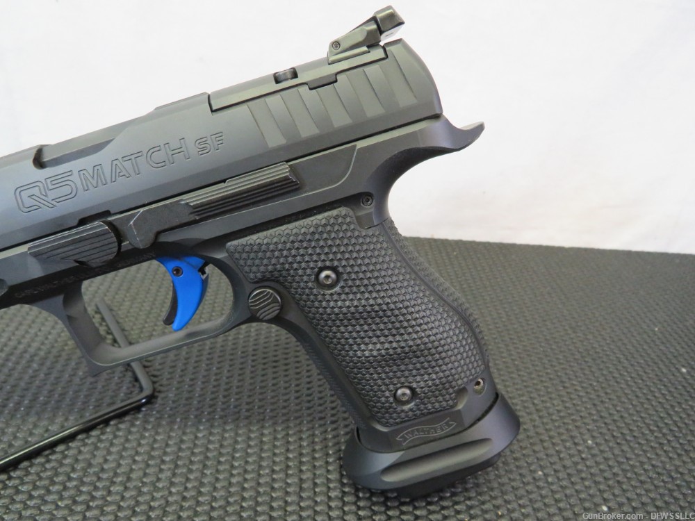 PENNY! WALTHER Q5 MATCH SF PRO 9MM W/ 5" BARREL!-img-8