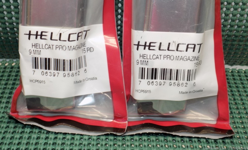Springfield Hellcat Pro 15 Rd. Magazines #HCP5915 1 lot of 2 New NO RESERVE-img-1