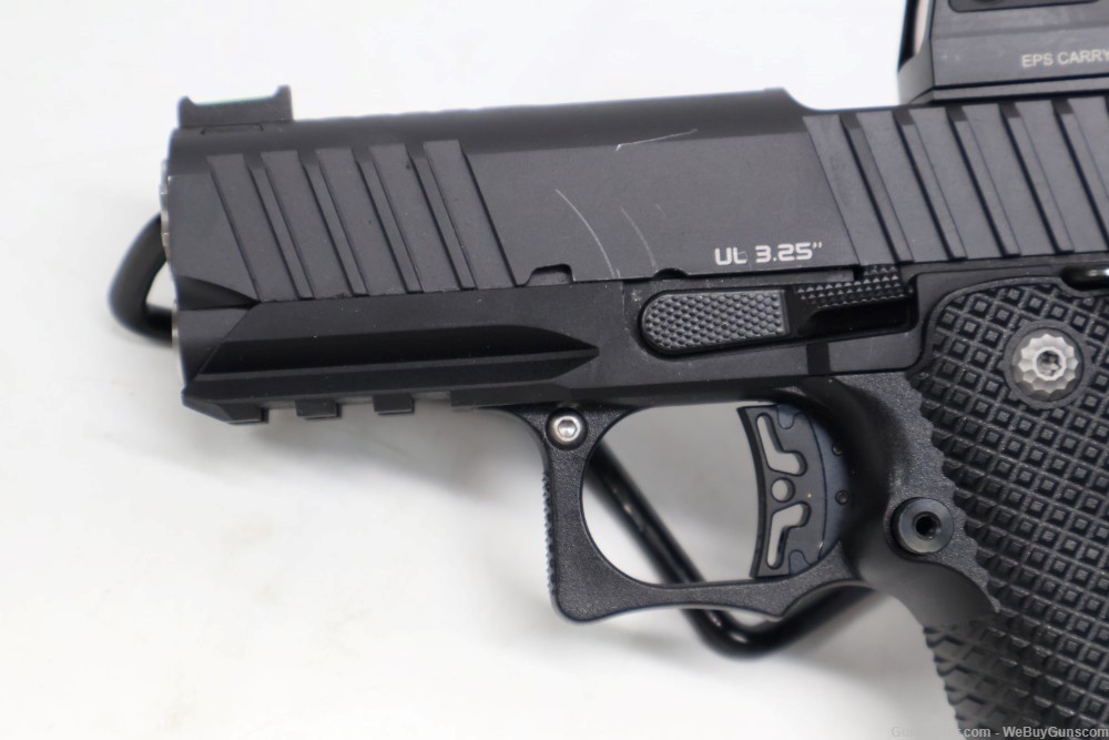 Bul Armory SASII Compact 2011 Pistol With Holosun EPS Carry Optic 9mm WOW!-img-6