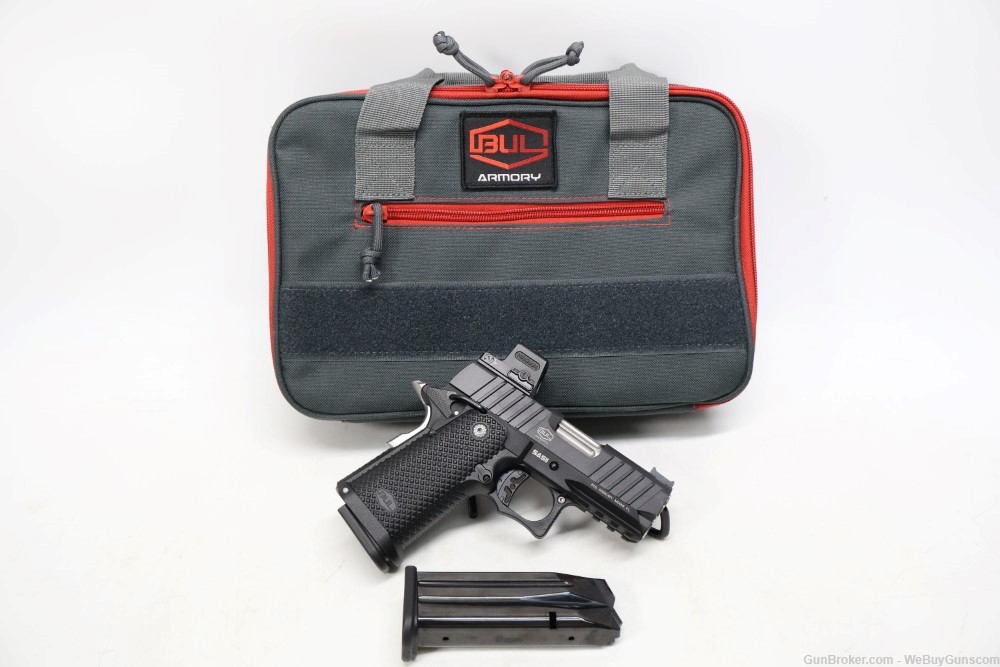 Bul Armory SASII Compact 2011 Pistol With Holosun EPS Carry Optic 9mm WOW!-img-0