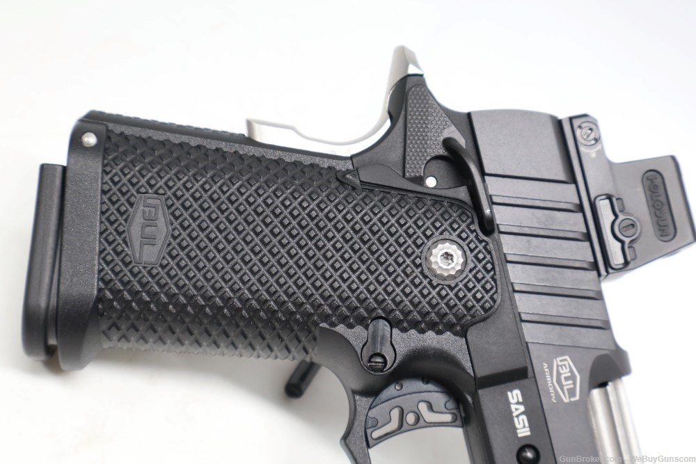 Bul Armory SASII Compact 2011 Pistol With Holosun EPS Carry Optic 9mm WOW!-img-4