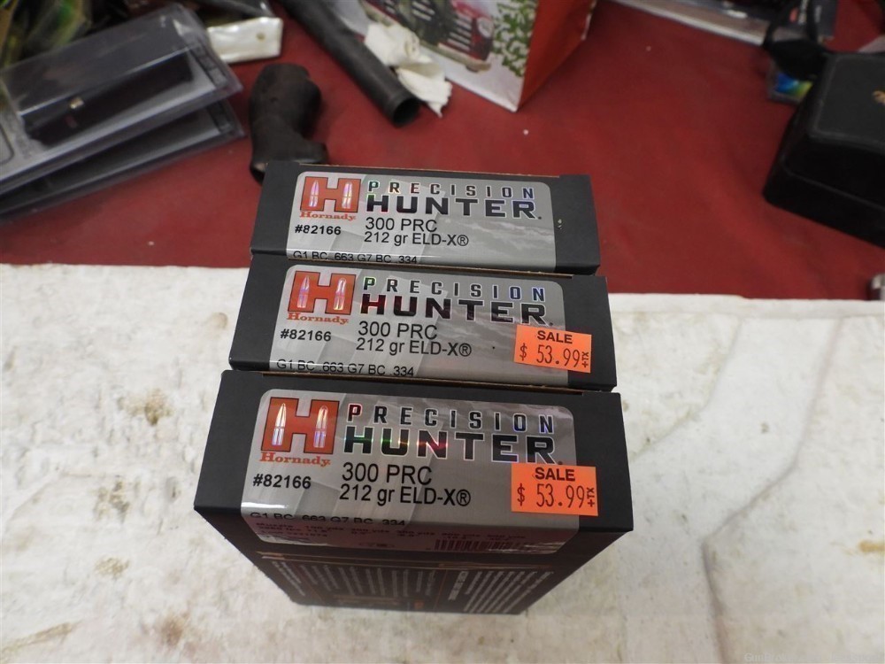 Hornady Precision Hunter 300 PRC 212gr ELD-X 3 Boxes NEW-img-1