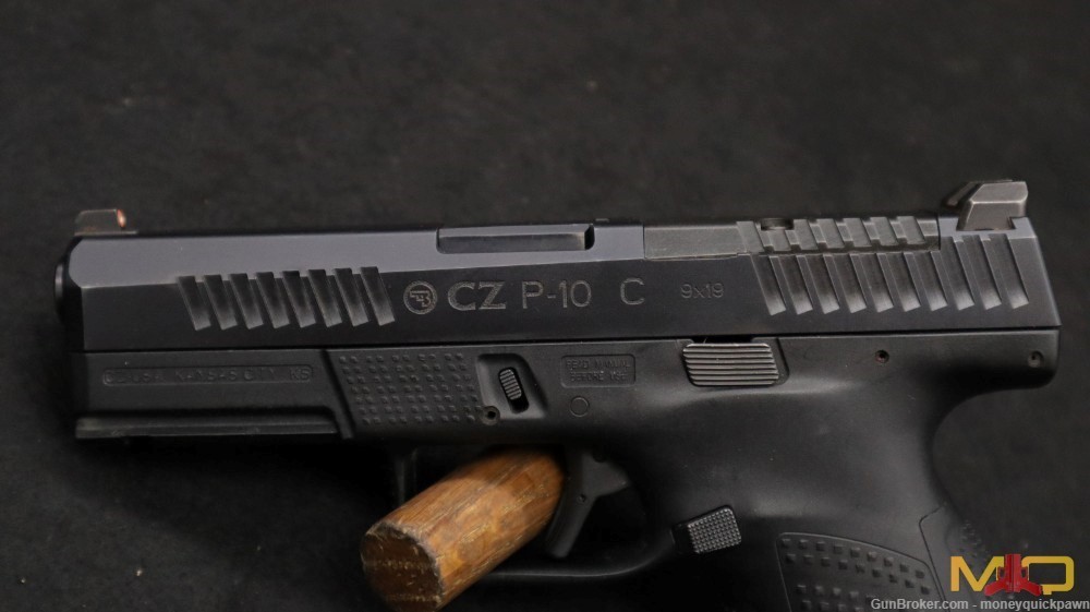 CZ P-10C 9mm In Case Very Good Condition Penny Start!-img-2