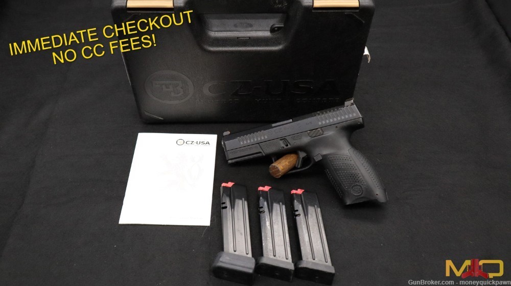 CZ P-10C 9mm In Case Very Good Condition Penny Start!-img-0