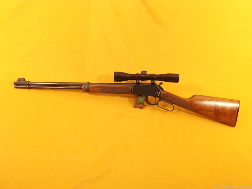 WINCHESTER 9422M 22MAG LEVER ACTION RIFLE W/SCOPE-img-6