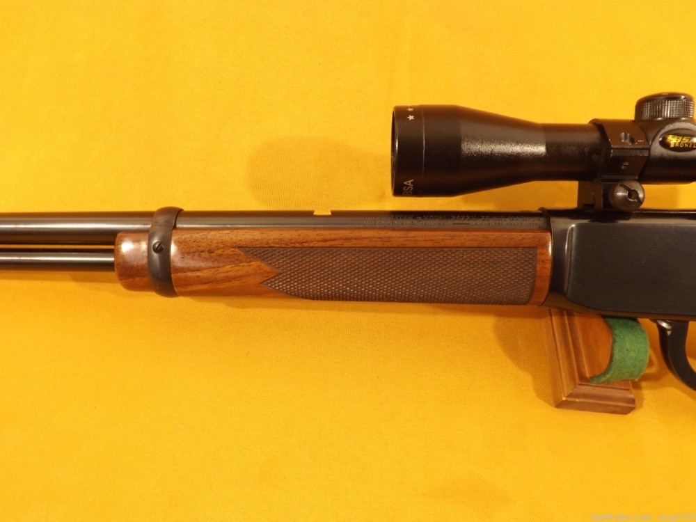 WINCHESTER 9422M 22MAG LEVER ACTION RIFLE W/SCOPE-img-9
