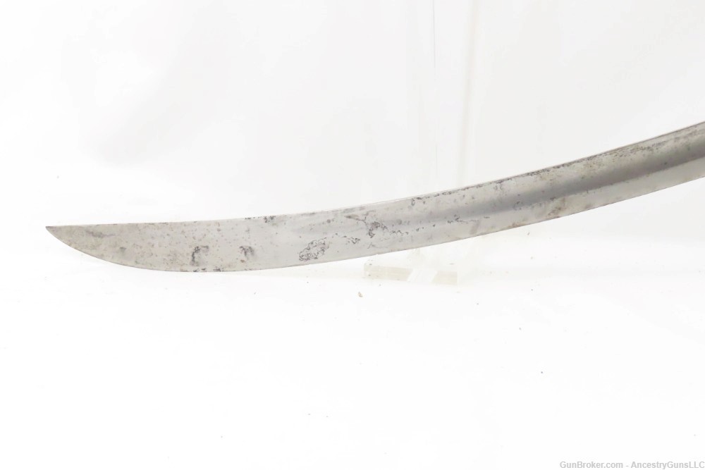 1898 Dated BRITISH Antique HENRY WILKINSON Single Edge CAVALRY Sword       -img-15