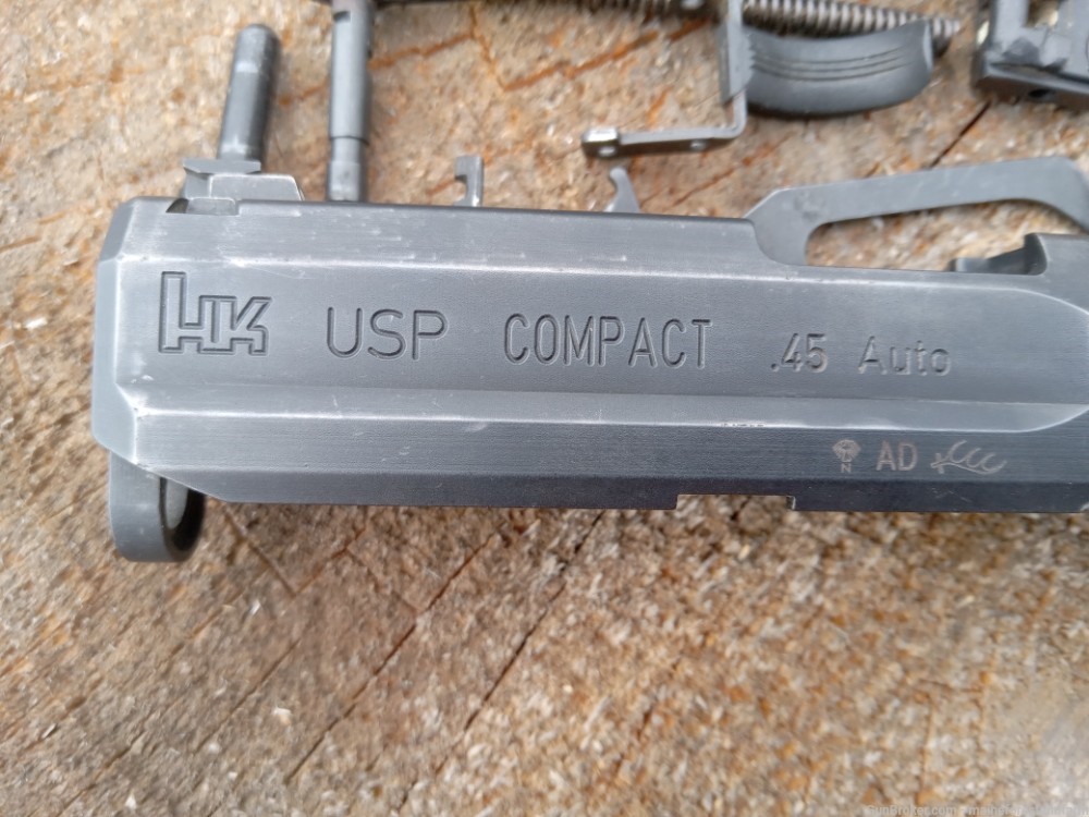 H&K USP 45 compact parts barrel slide Heckler Koch hk NO FFL-img-4