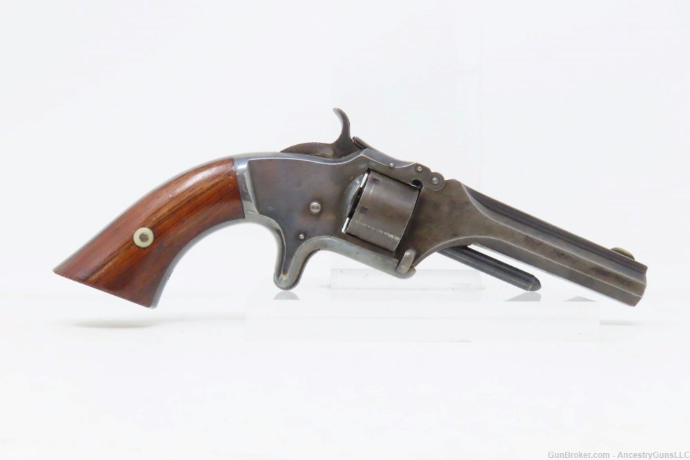Antique CIVIL WAR Era SMITH & WESSON No. 1 2nd Issue Revolver “WILD WEST”  -img-15