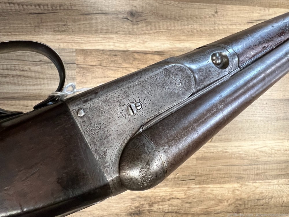 Fine Parker Brothers GH Grade Damascus 12 Gauge Shotgun REDUCED! 1889-img-3