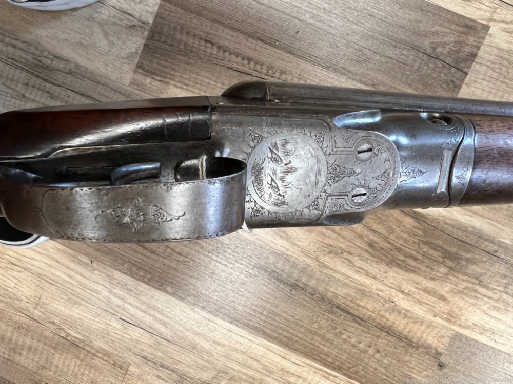 Fine Parker Brothers GH Grade Damascus 12 Gauge Shotgun REDUCED! 1889-img-6