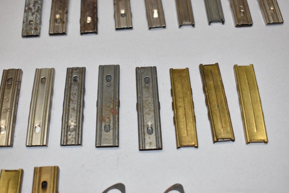 44 Various Stripper Clips & Half Moon Mauser 303 Brit Enfield C96 READ-img-8