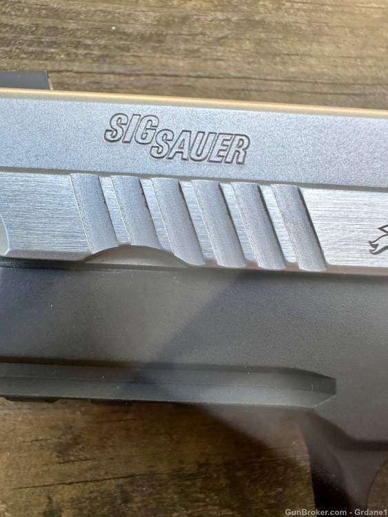 SIG Sauer P229 Platinum Elite .40 S&W 3.9” Barrel Hogue Beavertail Grips-img-8