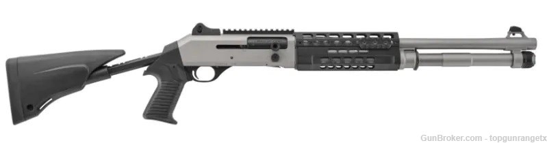Benelli M4 Tactical H20 12ga Shotgun 7+1, 5 Pos Stock 18.5"-img-0