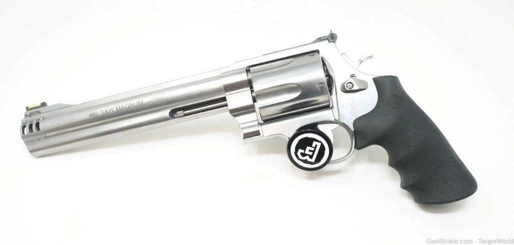 S&W MODEL 460XVR .460 S&W MAGNUM SATIN STAINLESS 5 ROUNDS (SW163460)-img-0