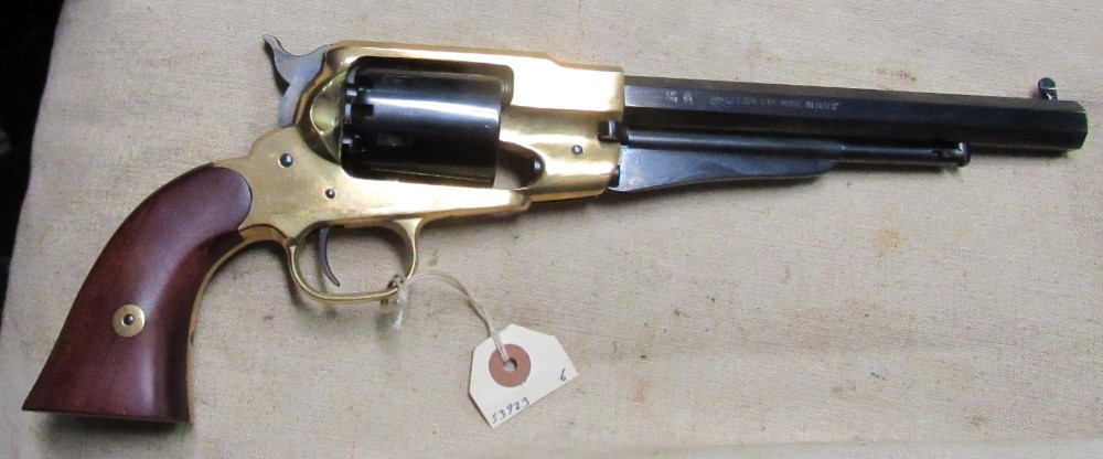 Reproduction Pietta Brass Frame Remington .44 Percussion Revolver .01 NR-img-0