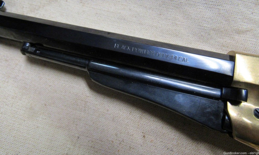 Reproduction Pietta Brass Frame Remington .44 Percussion Revolver .01 NR-img-5