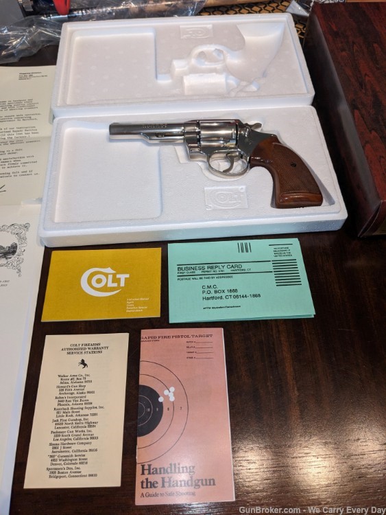 1977 Colt Viper with Box & Papers & Lettered-img-0