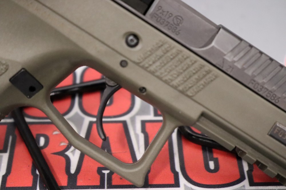 CZ P-07 9mm 3.75" OD Green - 10 Shot - w/ 2 Mags-img-7