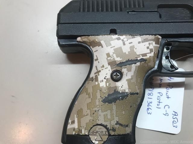 Hi Point C9 Pistol (9MM) with camo grips Like new-img-4