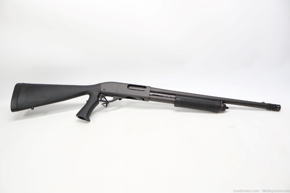 Remington 870 Tactical Pump-Action Shotgun With Breacher Brake 12GA COOL!-img-0