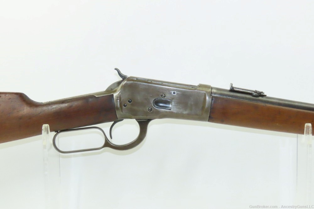 c1914 WINCHESTER 1892 Lever Action Repeating Saddle Ring CARBINE .25-20 WCF-img-17