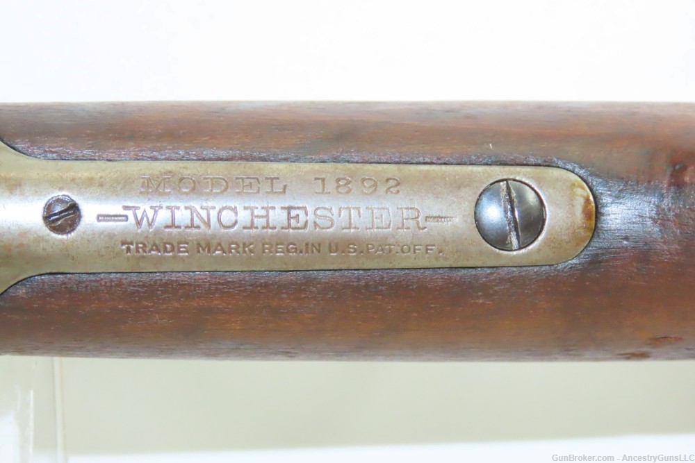 c1914 WINCHESTER 1892 Lever Action Repeating Saddle Ring CARBINE .25-20 WCF-img-11