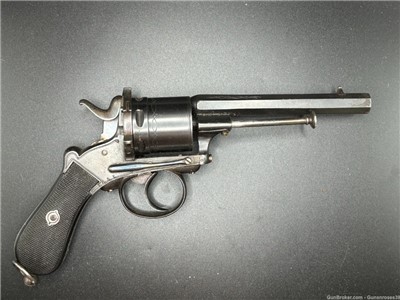 Rare Antique M1870 / 74 Gasser Montenegrin 9mm Revolver