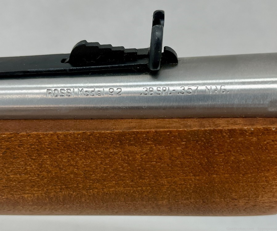 Rossi 92 Stainless Lever Action .38spl/.357mag Rifle-img-8