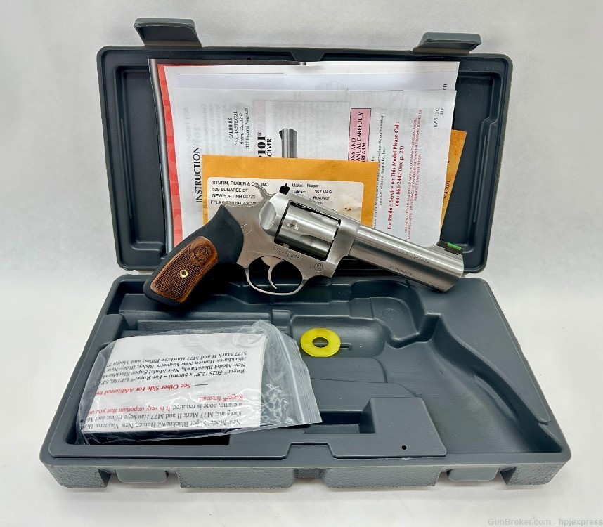 Ruger SP101 .357 Magnum 4" Barrel Five-Shot Revolver-img-0