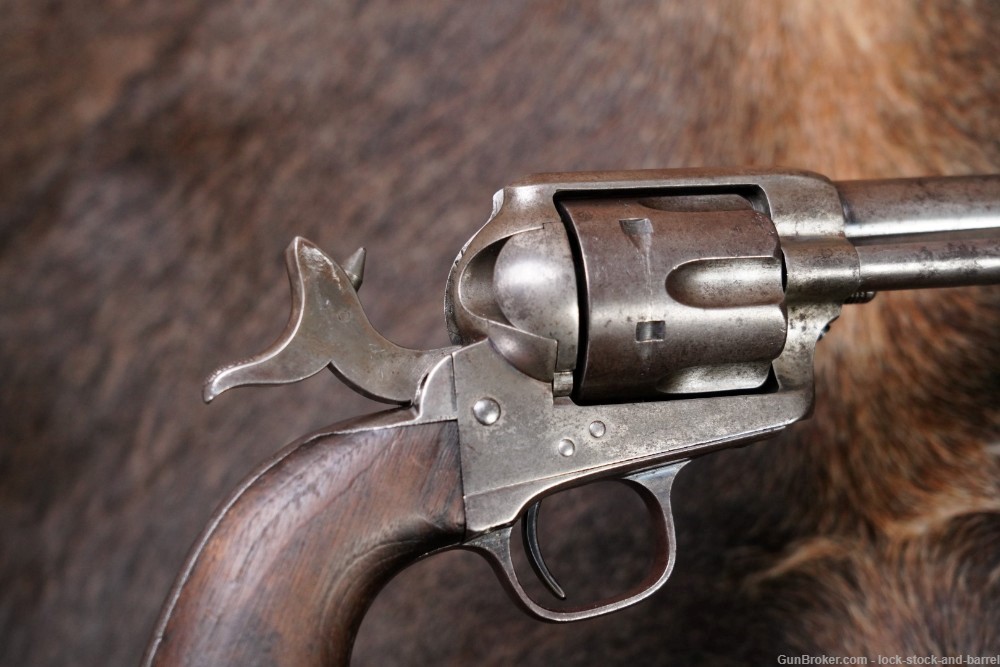 Colt Single Action Army SAA 1873 US Artillery-style Revolver, 1873 Antique-img-18