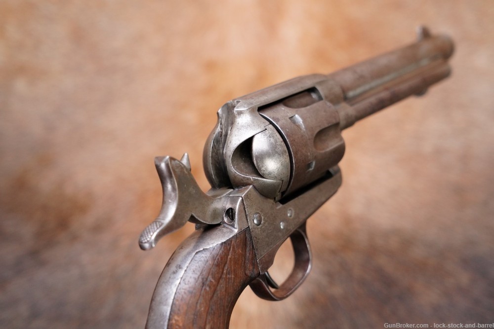 Colt Single Action Army SAA 1873 US Artillery-style Revolver, 1873 Antique-img-17
